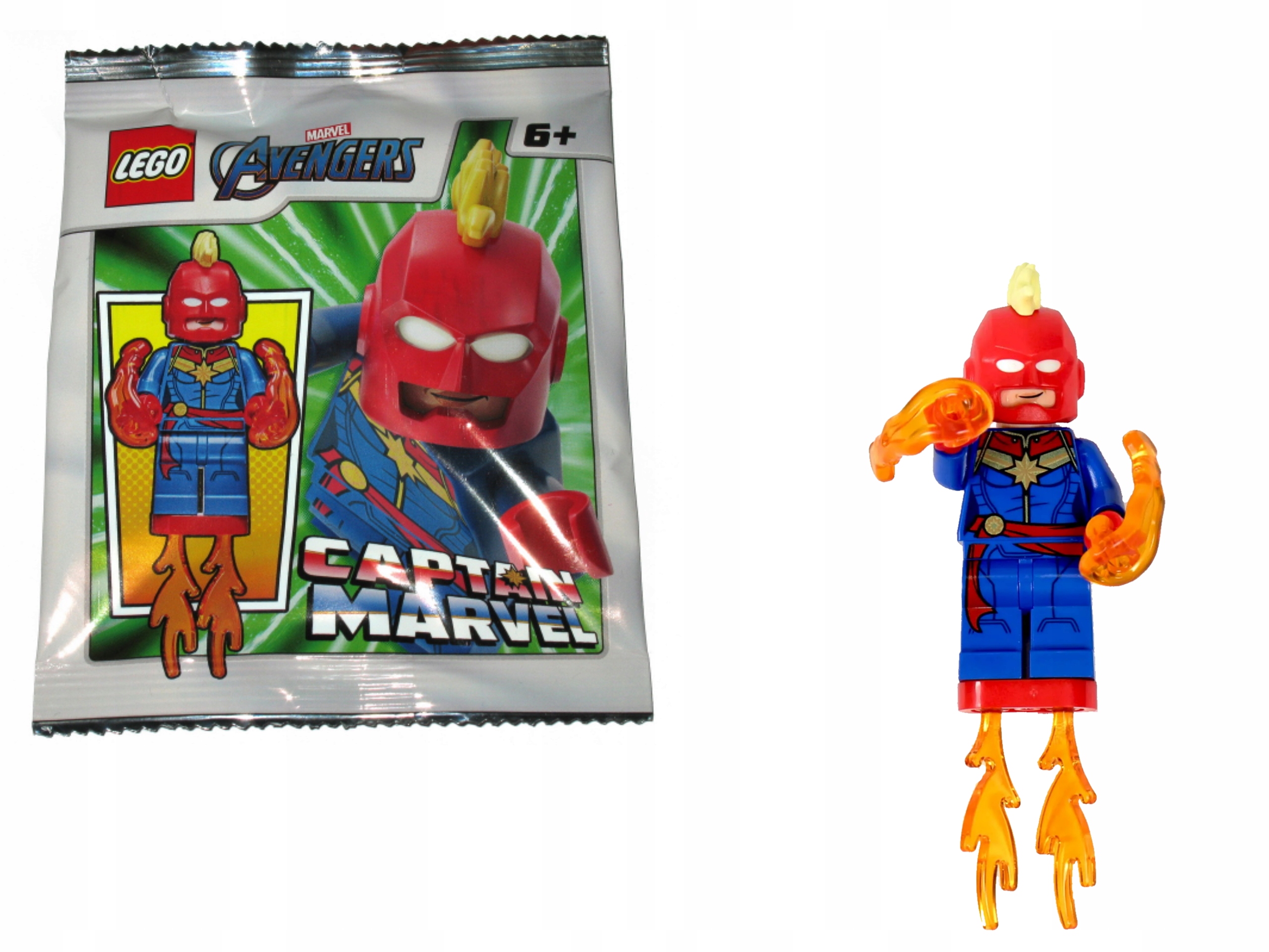 樂高人偶 樂高 LEGO 242003 Captain Marvel foil pack Super Heroes - Brick Uncle